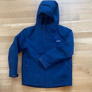 Patagonia Navy Hooded Jacket, Size S